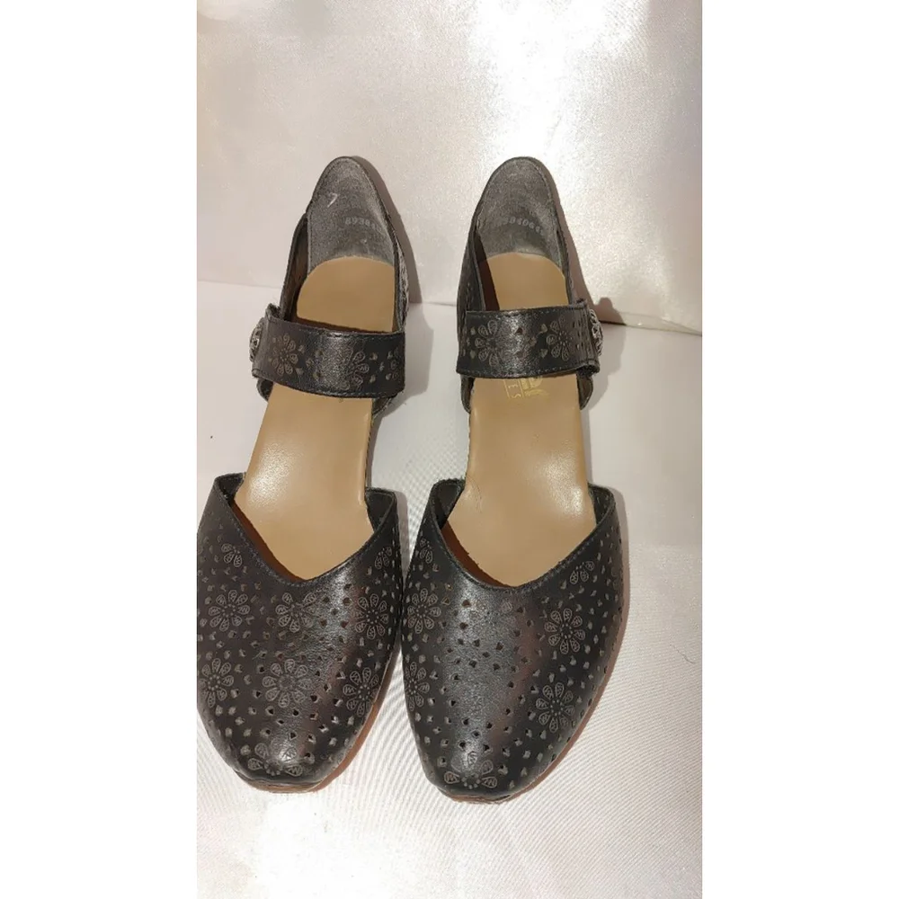 Rieker Mirjam Leather Mary Jane Size 38